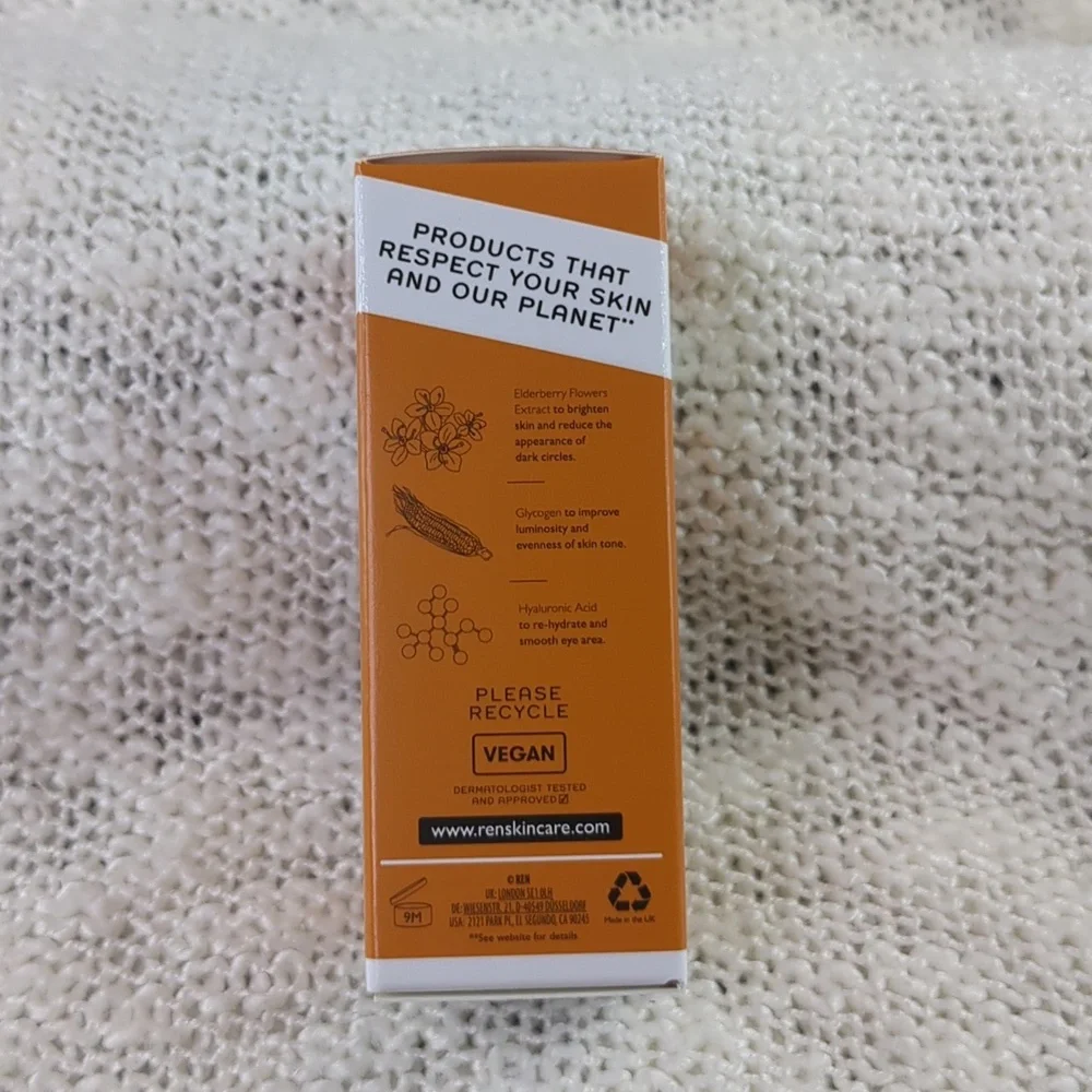 REN Radiance Brightening Dark Circle Eye Cream, 15ml/0.50fl oz - Picture 6 of 11